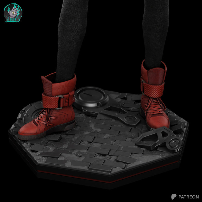 Tifa Résine de Collection Yagami Studio Figurine et statue résine de collection manga animé comics imprimé et peinte à la main