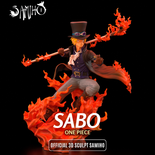 Sabo Résine de Collection Yagami Studio Figurine et statue résine de collection manga animé comics imprimé et peinte à la main
