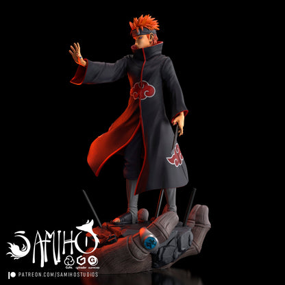 Pain Akatsuki Résine de Collection Yagami Studio Figurine et statue résine de collection manga animé comics imprimé et peinte à la main