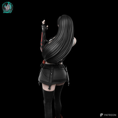 Tifa Résine de Collection Yagami Studio Figurine et statue résine de collection manga animé comics imprimé et peinte à la main