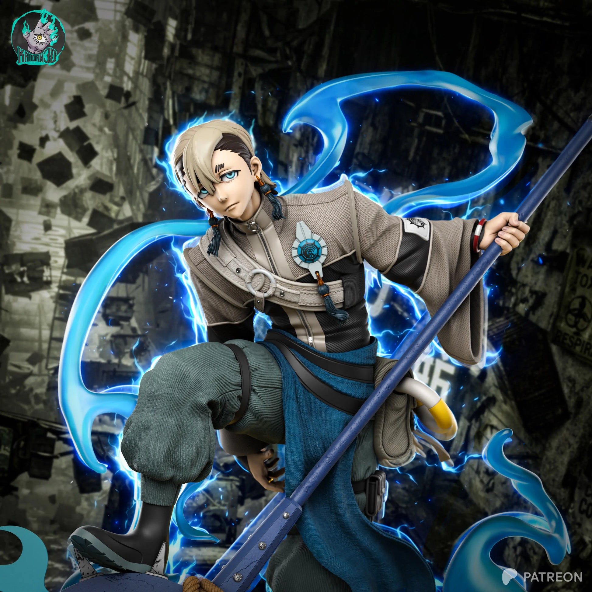 Zanka Résine de Collection Yagami Studio Figurine et statue résine de collection manga animé comics imprimé et peinte à la main