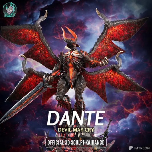 Dante Résine de Collection Yagami Studio Figurine et statue résine de collection manga animé comics imprimé et peinte à la main