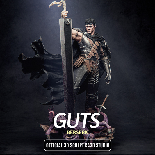 Guts Résine de Collection Yagami Studio Figurine et statue résine de collection manga animé comics imprimé et peinte à la main