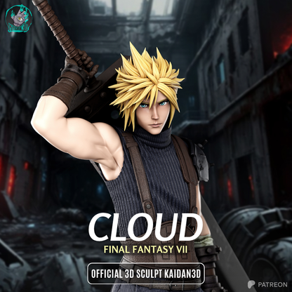 Cloud Résine de Collection Yagami Studio Figurine et statue résine de collection manga animé comics imprimé et peinte à la main
