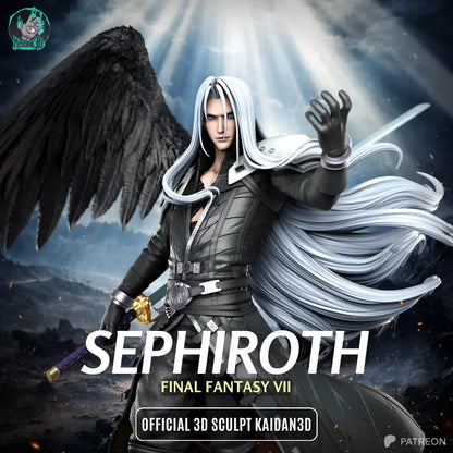 Sephiroth Résine de Collection Yagami Studio Figurine et statue résine de collection manga animé comics imprimé et peinte à la main