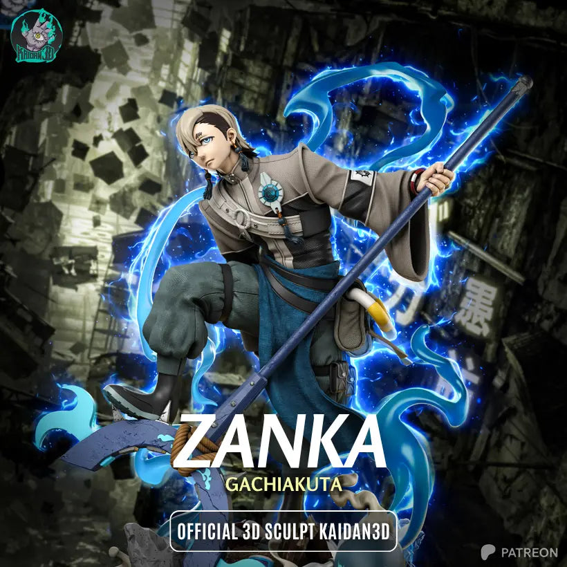 Zanka Résine de Collection Yagami Studio Figurine et statue résine de collection manga animé comics imprimé et peinte à la main