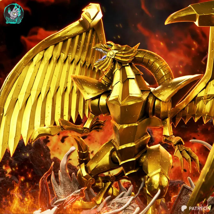 Dragon Ailé de Râ Résine de Collection Yagami Studio Figurine et statue résine de collection manga animé comics imprimé et peinte à la main