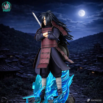Madara Uchiwa Résine de Collection Yagami Studio Figurine et statue résine de collection manga animé comics imprimé et peinte à la main