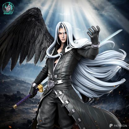 Sephiroth Résine de Collection Yagami Studio Figurine et statue résine de collection manga animé comics imprimé et peinte à la main